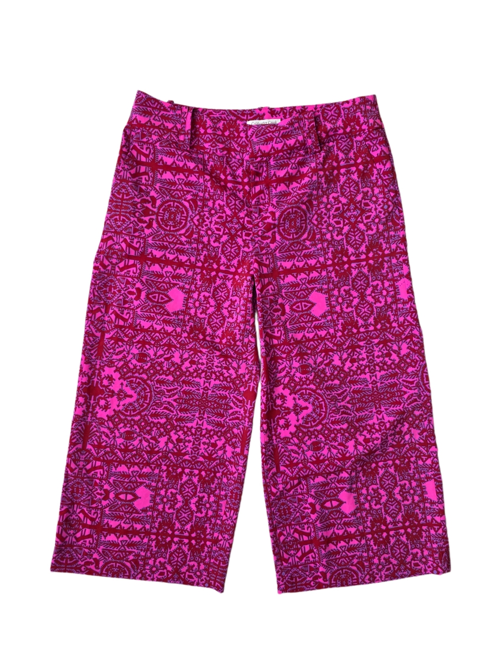 Coldwater Creek Natural Fit Alhambra Trouser Crop Pants Size 6